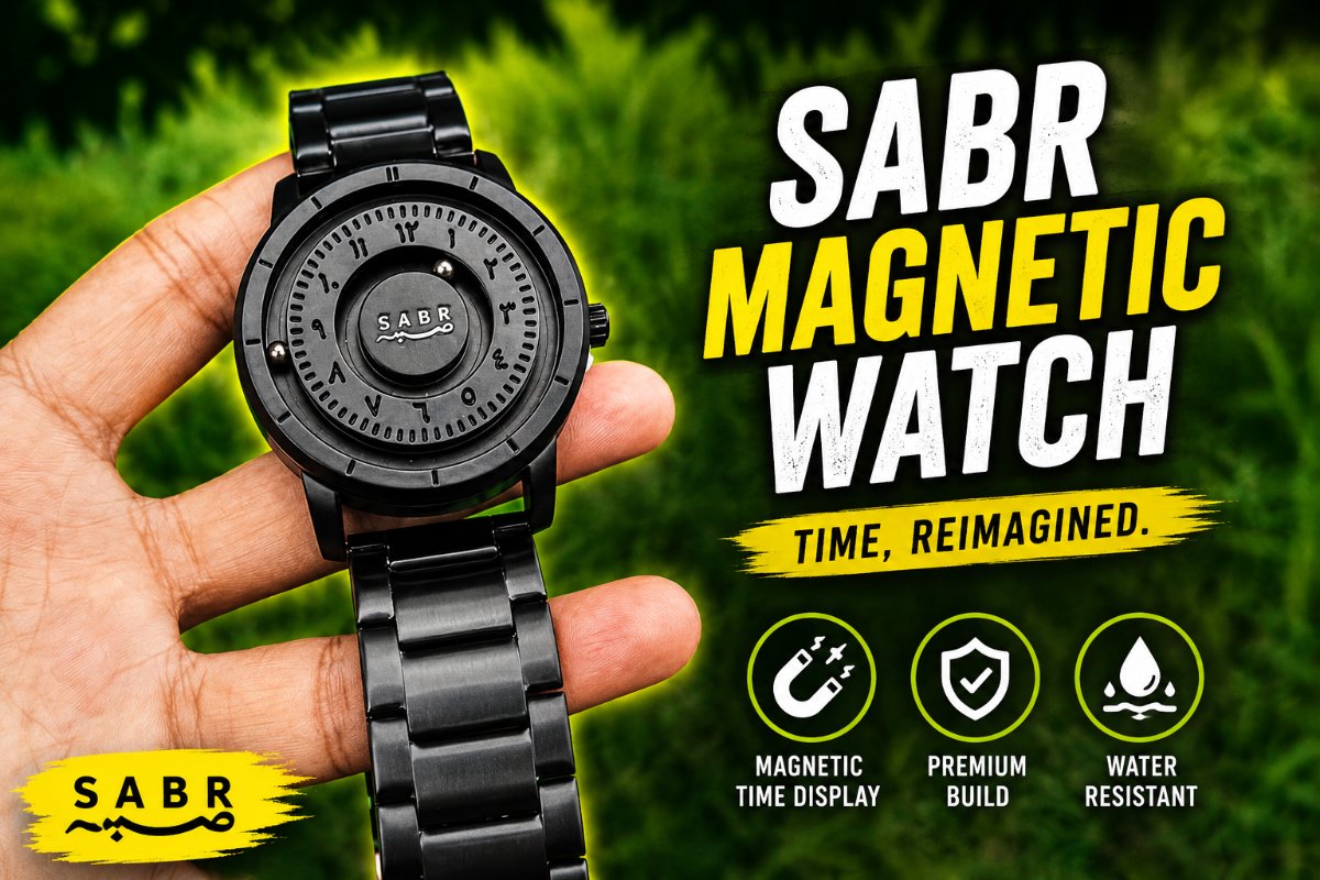 New Sabr Magnetic Magnetic Ball Unique Watch For Men